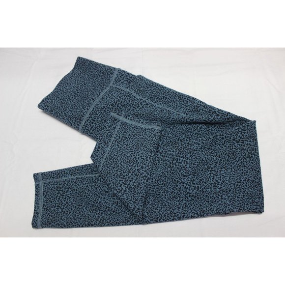 Athleta women's salutation stash II textured knit yoga tight leggings ST - Picture 5 of 10